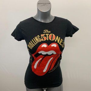 Rolling Stone 50 Years T Shirt Women’s XS Black